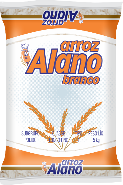 Arroz Alano Branco 5kg
